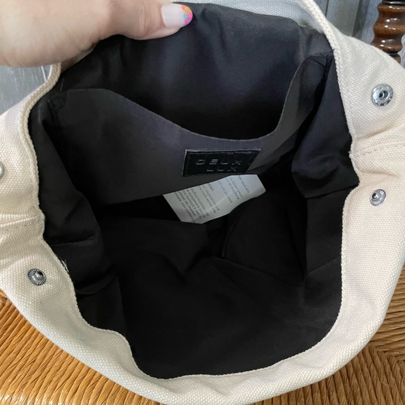NWOT Deux Lux Canvas Backpack Bag - Picture 5 of 10
